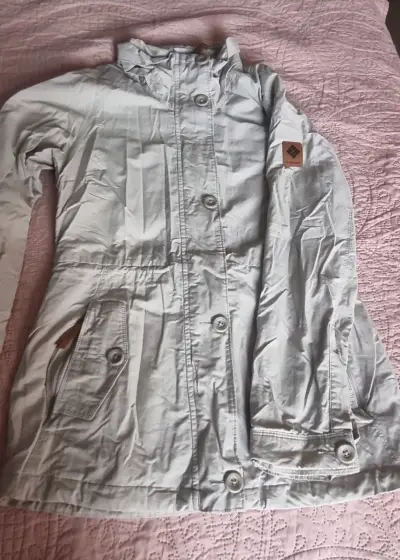 Chaqueta Columbia  beige para mujer - miniatura 1