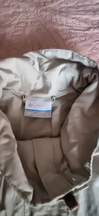 Chaqueta Columbia  beige para mujer - miniatura 3