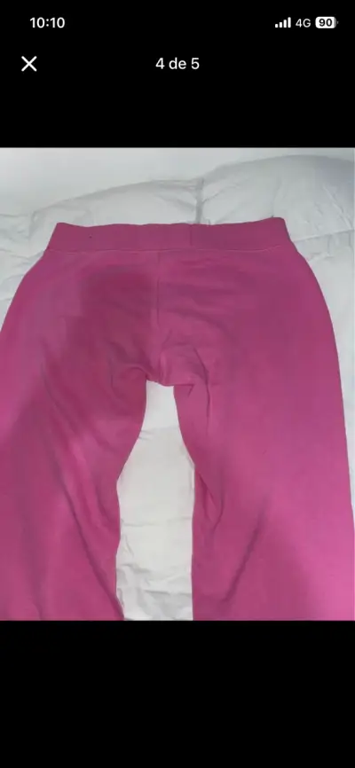 Pantalones deportivos rosas Hollister para mujer - miniatura 4