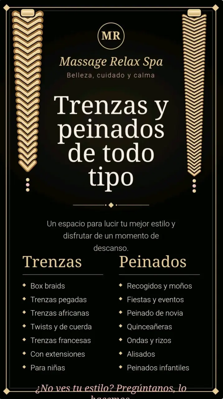 Servicio de Corte Bordado en Massage Relax Spa - 2