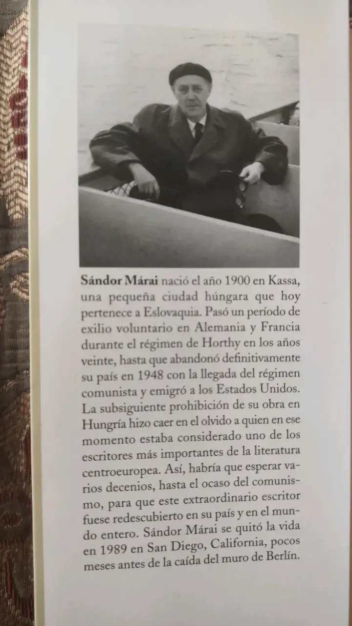 Libro El Último Encuentro de Sándor Márai - 3