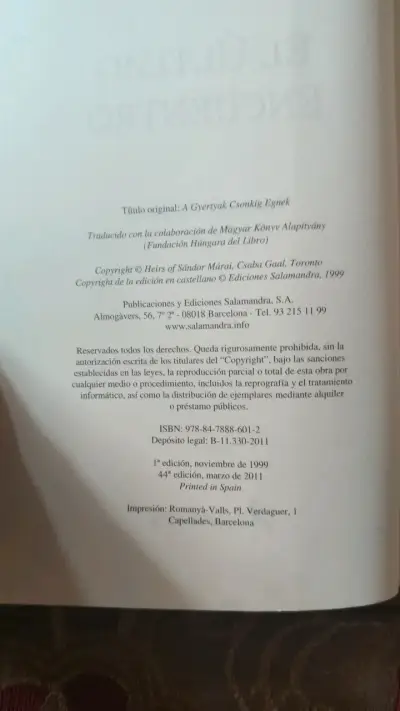 Libro El Último Encuentro de Sándor Márai - miniatura 5