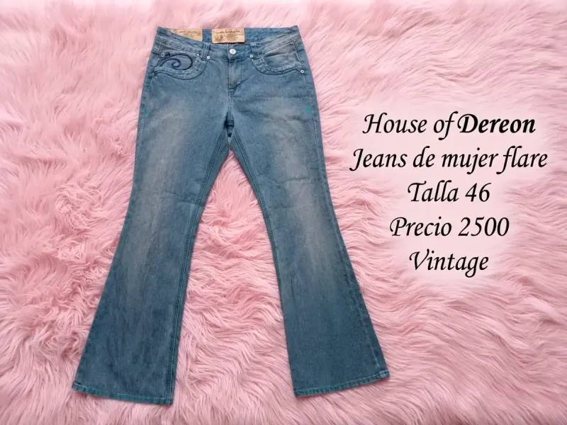 Jeans Flare Mujer Ttodas las tallas - 3