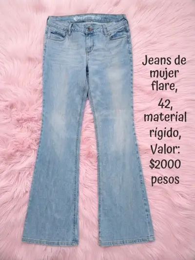 Jeans Flare Mujer Ttodas las tallas - miniatura 4
