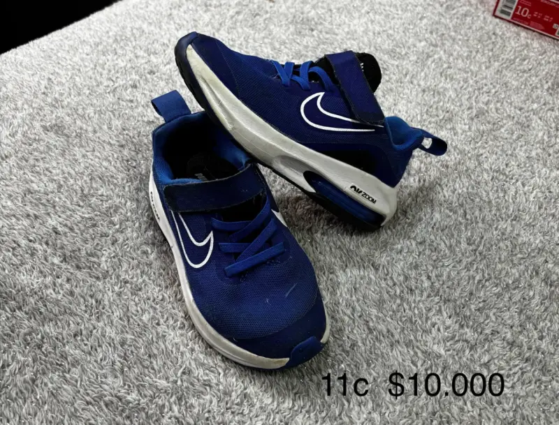 Zapatillas deportivas azules para niños Nike