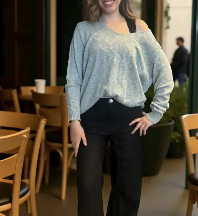 Polera suelta de mujer en varios colores - miniatura 1
