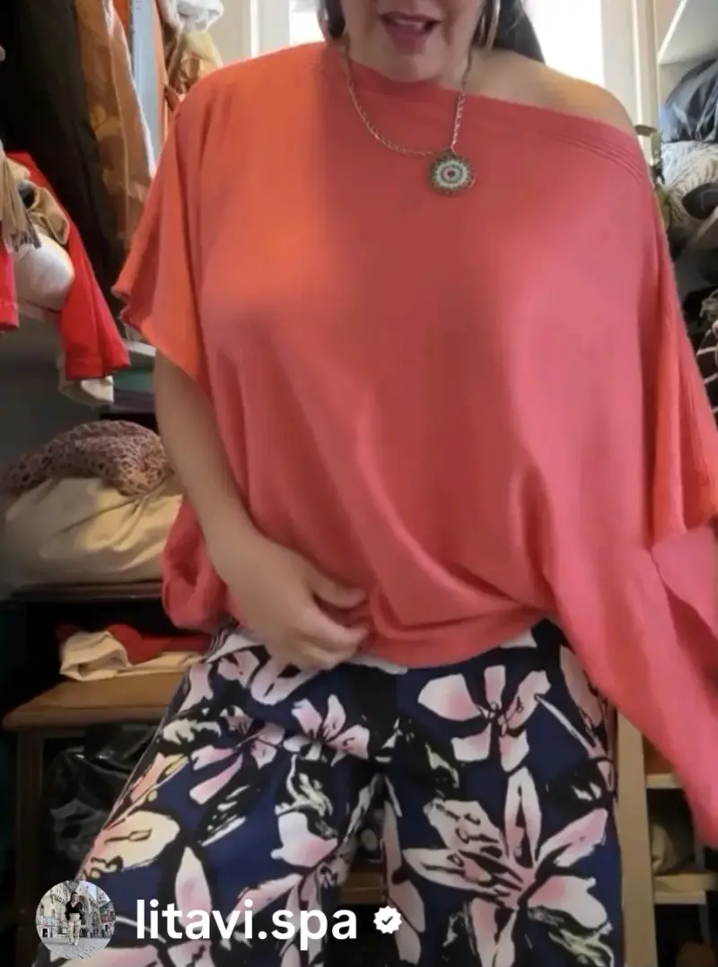 Polera suelta de mujer en varios colores - 4