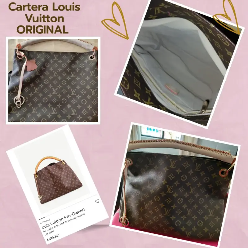Cartera Louis Vuitton original monograma