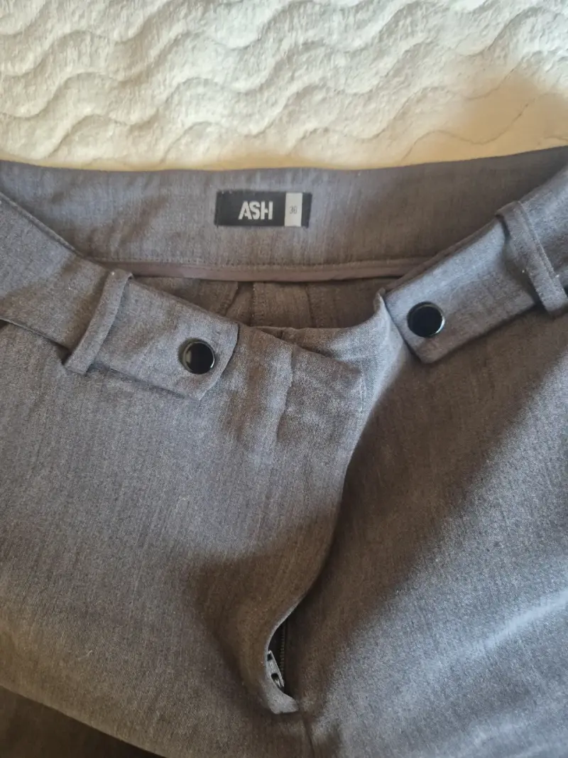 Pantalon gris de vestir para mujer - 2