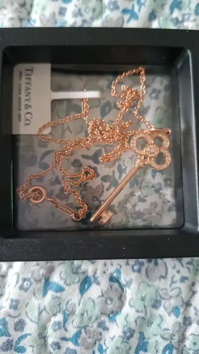 Collar de Llave en Oro Rosa Tiffany & Co. - miniatura 1