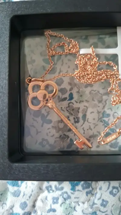Collar de Llave en Oro Rosa Tiffany & Co. - miniatura 2