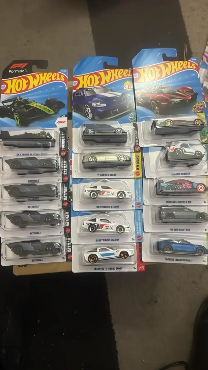 Colección de autos Hot Wheels en blister - 2