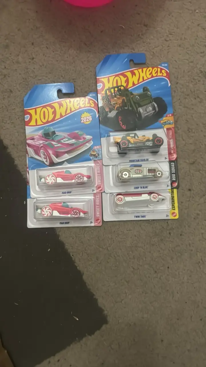 Colección de autos Hot Wheels en blister - 4