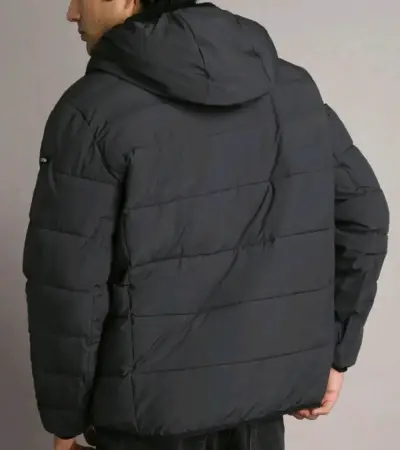 Chaqueta Calvin Klein acolchada negra para hombre - miniatura 2