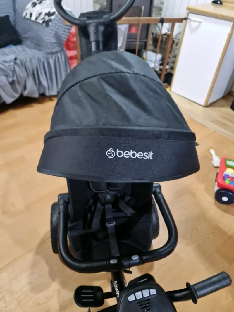 Triciclo Bebesit Explorer Negro para Niños - 3