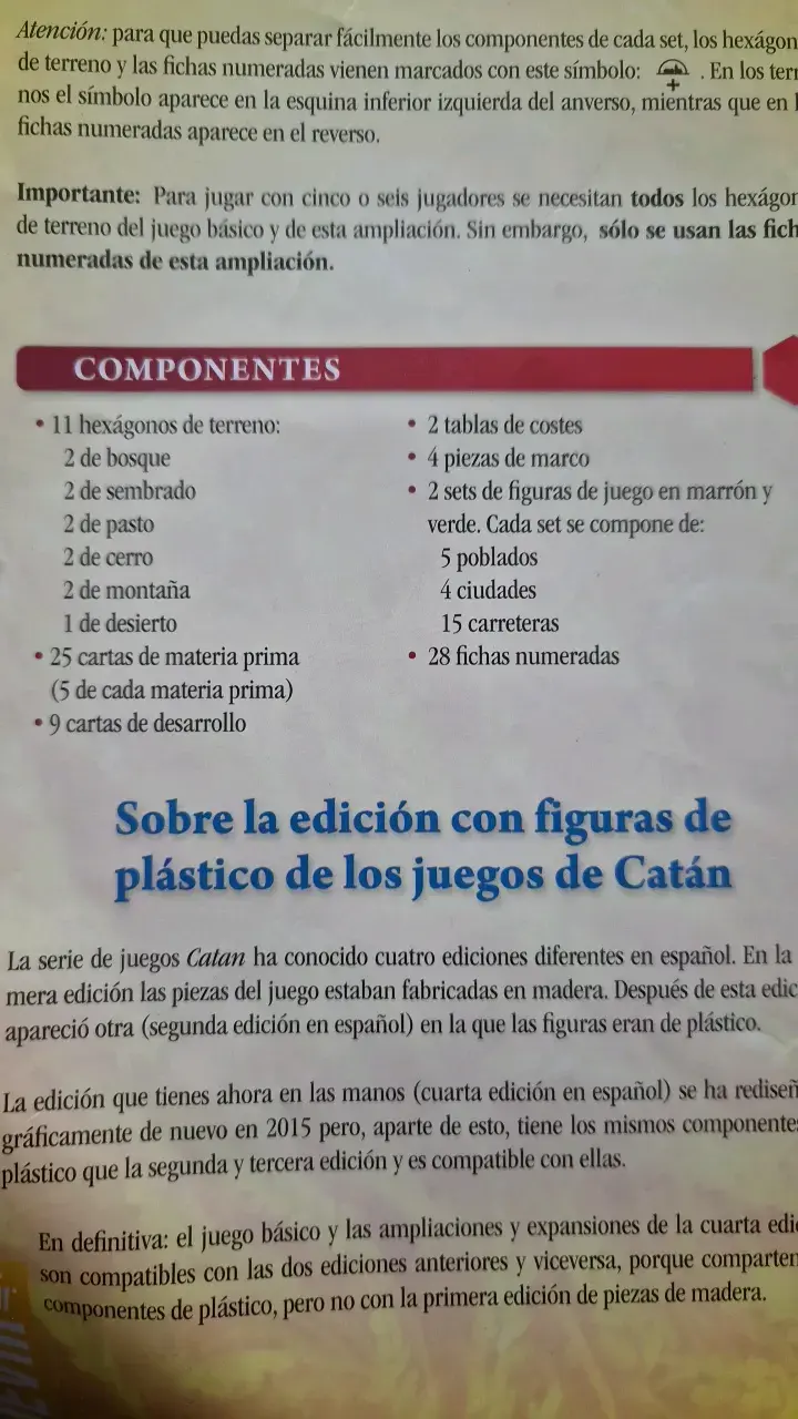 Juego de mesa Catan Ampliación 5-6 jugadores - 4