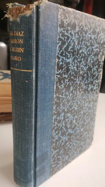 Libro antiguo 'De Díaz Mirón a Rubén Darío' 1940 - miniatura 1