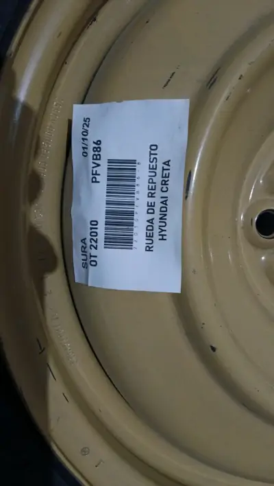 Rueda de repuesto Hyundai Creta 185/60R16 - miniatura 2