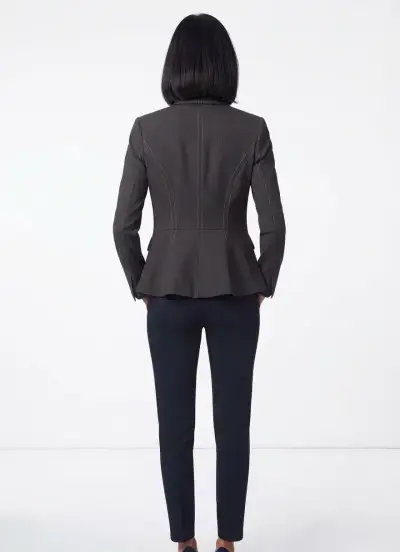 Blazer negro de mujer Apology talla 40 - miniatura 2