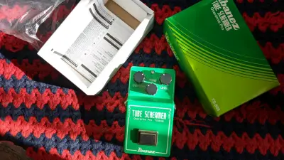 Pedal de Efectos overdrive Ibanez Tube Screamer TS - miniatura 1