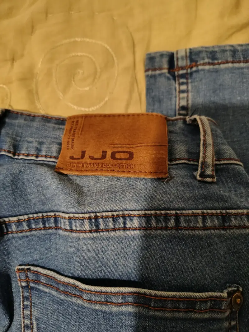 Jeans de mezclilla azul para mujer JJO talla 40 - 2