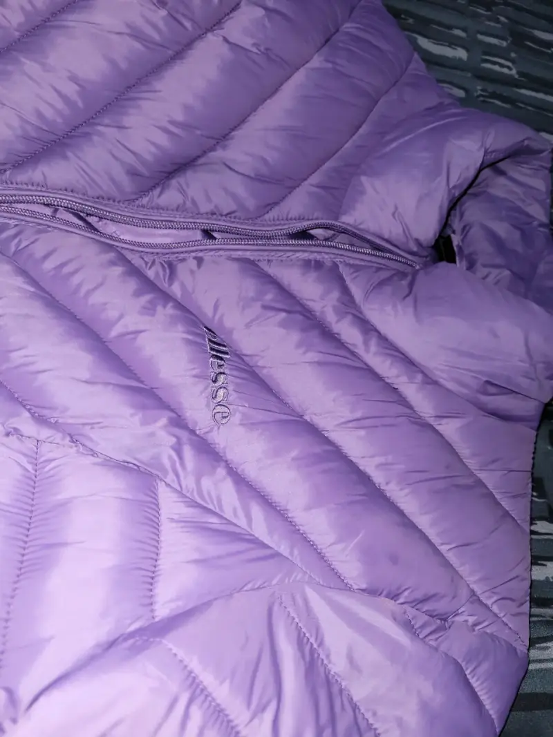Chaqueta Puffer Morada para Mujer Alesse - 2