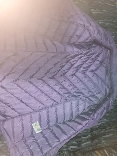 Chaqueta Puffer Morada para Mujer Alesse - miniatura 3