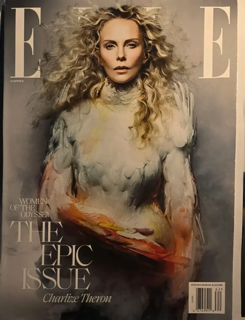 Revista Elle Edición Especial Charlize Theron