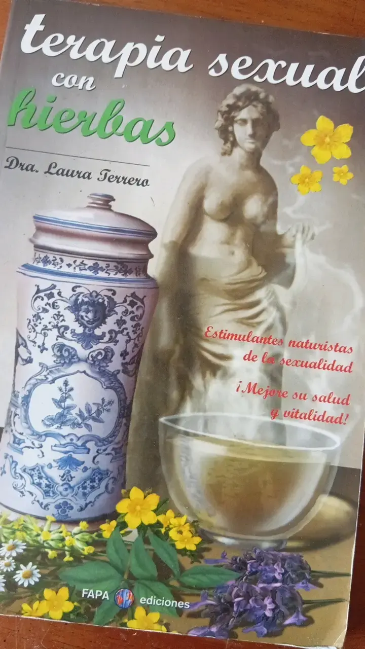 Libro Terapia Sexual con Hierbas de Laura Terrero - 1