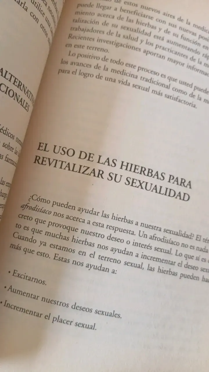 Libro Terapia Sexual con Hierbas de Laura Terrero - 3