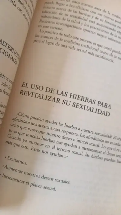 Libro Terapia Sexual con Hierbas de Laura Terrero - miniatura 3