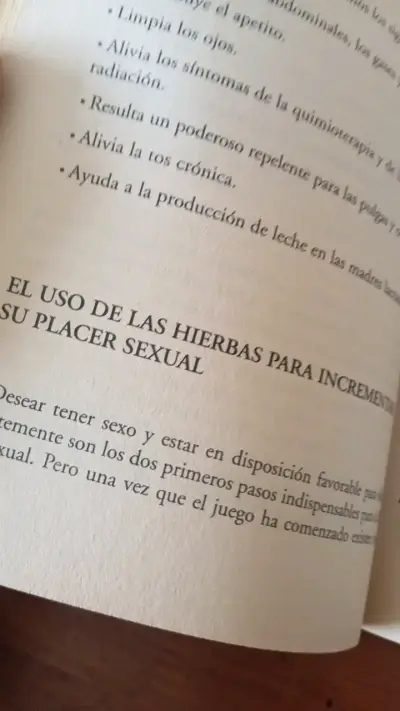Libro Terapia Sexual con Hierbas de Laura Terrero - miniatura 5