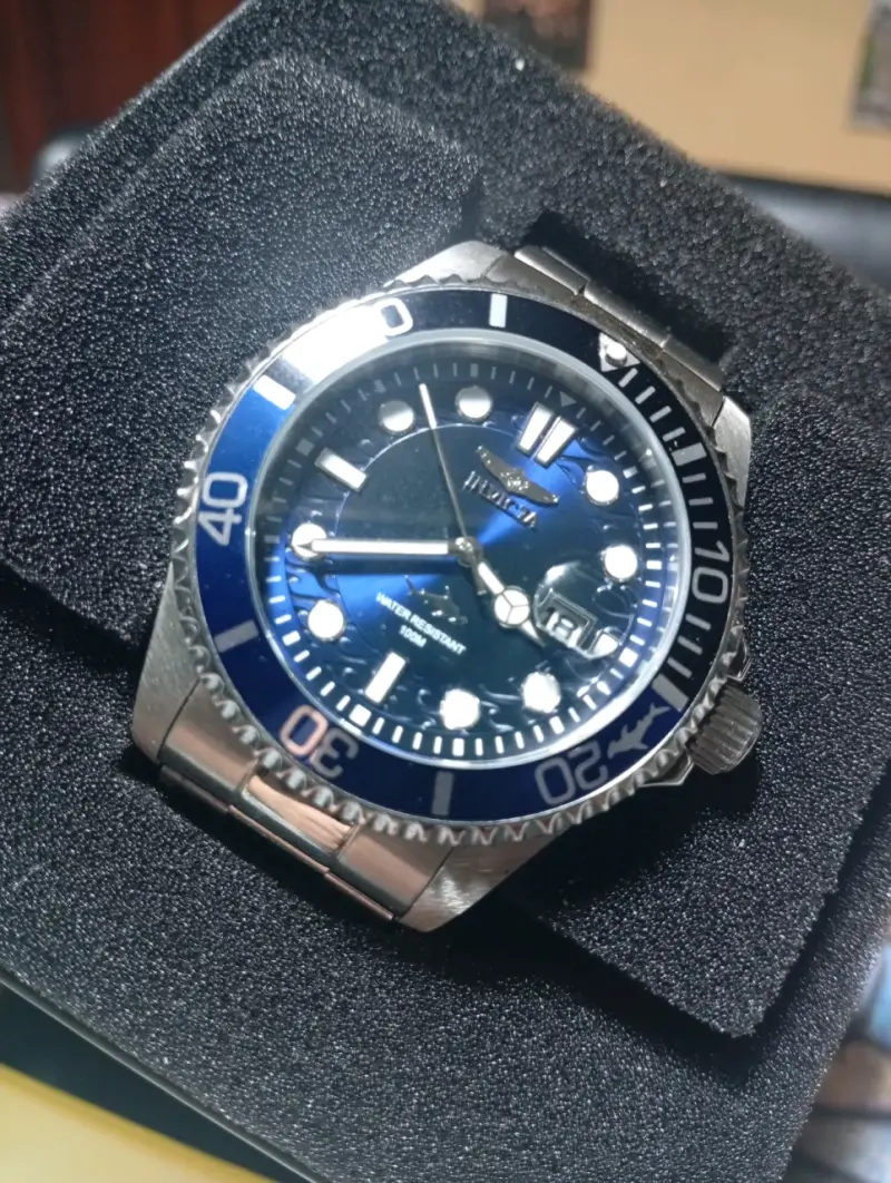 Reloj Invicta Pro Diver Azul Acero Inoxidable - 3
