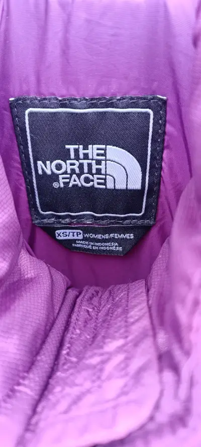 Chaqueta morada The North Face para mujer - miniatura 4