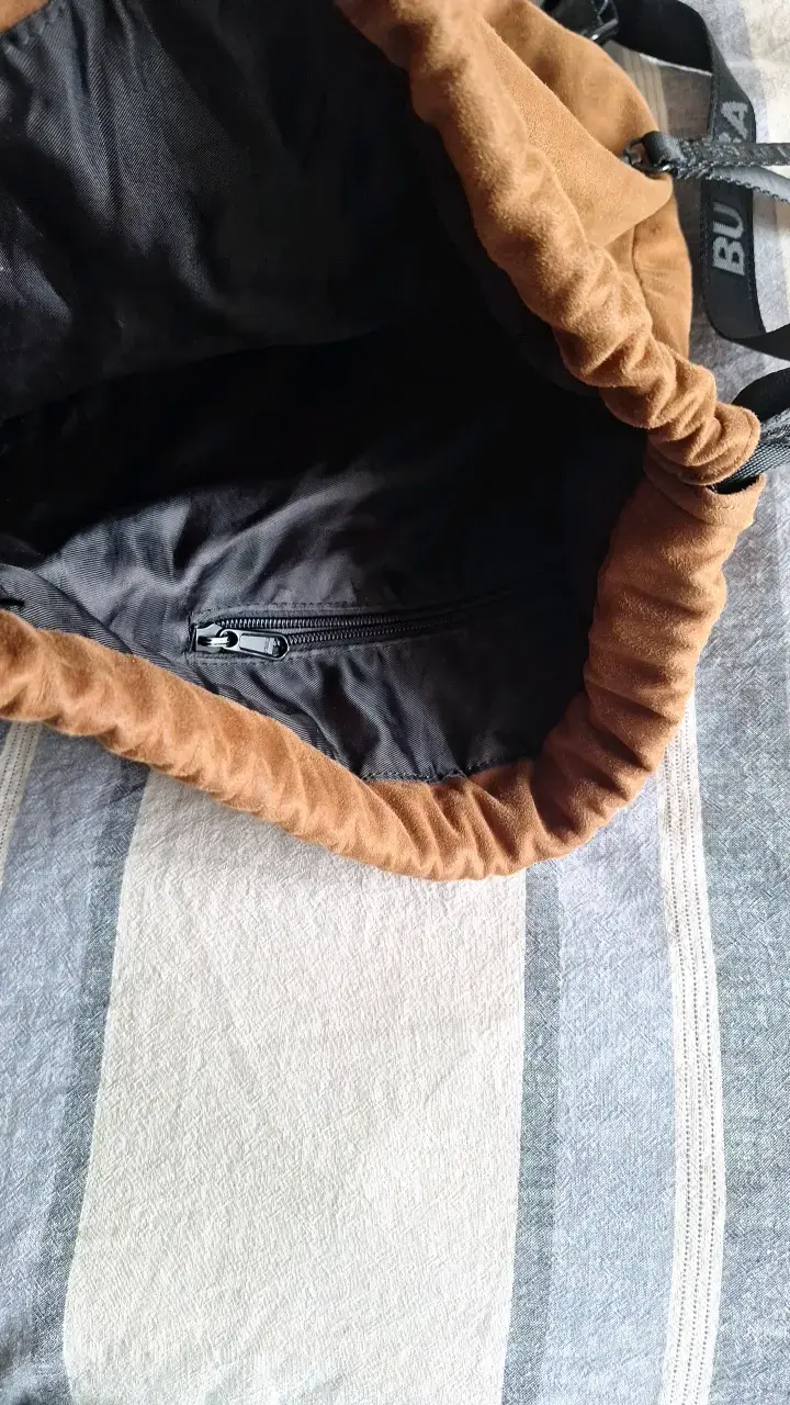 Mochila de cuero marrón Bubba - 3