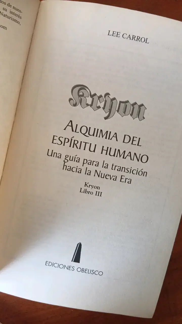 Libro Kryon III: La Alquimia del Espíritu Humano - 3