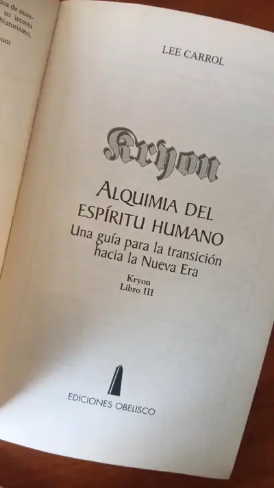 Libro Kryon III: La Alquimia del Espíritu Humano - miniatura 3