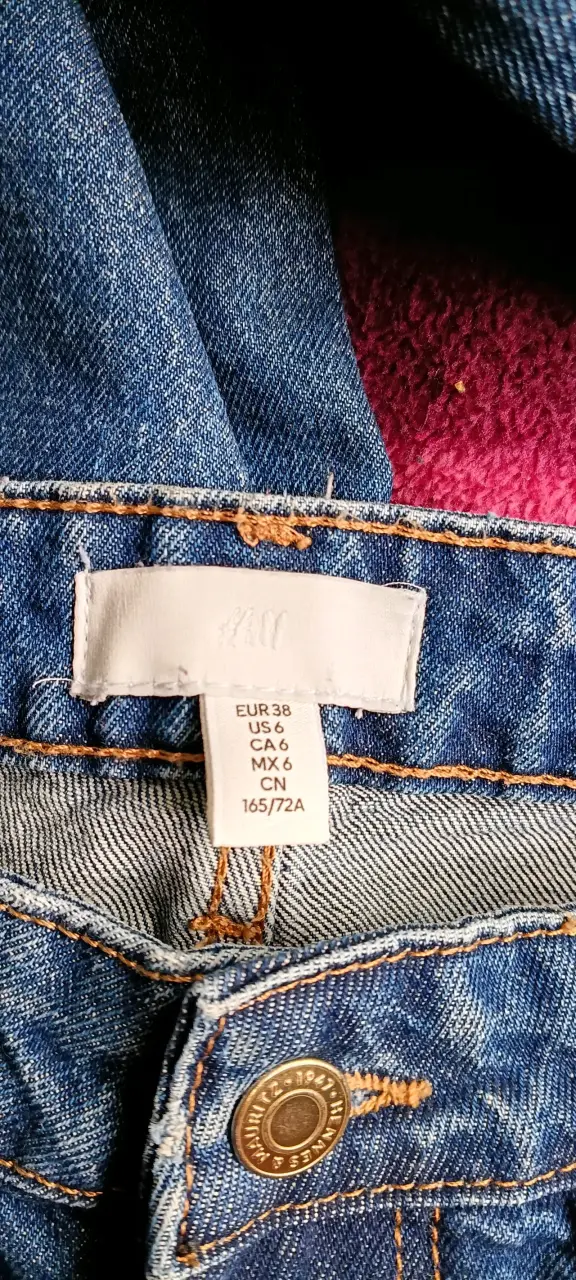 Jeans azules de mezclilla para mujer H&M - 3
