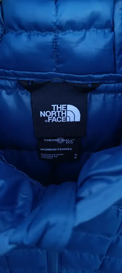 Chaqueta The North Face thermoball azul para mujer - miniatura 4