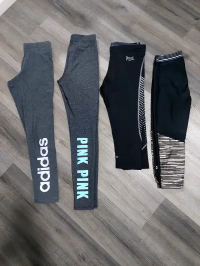 Lote de leggings deportivos Adidas, Pink y Everlast - miniatura 1
