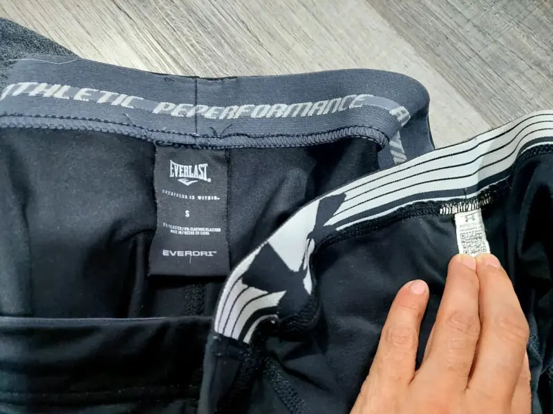Lote de leggings deportivos Adidas, Pink y Everlast - 3