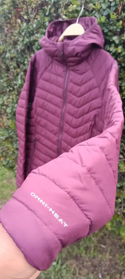 Chaqueta Columbia Omni-Heat Mujer Burdeos - miniatura 2