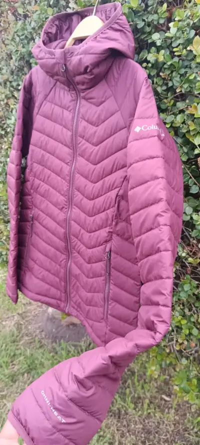 Chaqueta Columbia Omni-Heat Mujer Burdeos - miniatura 5