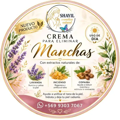 Crema Shayil para eliminar manchas con extractos naturales - miniatura 1