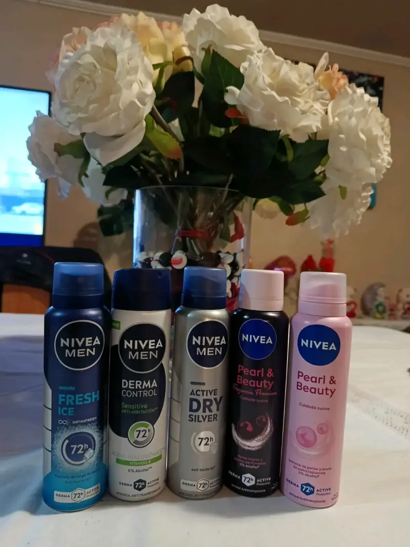 Set de Desodorantes Nivea Men y Pearl & Beauty