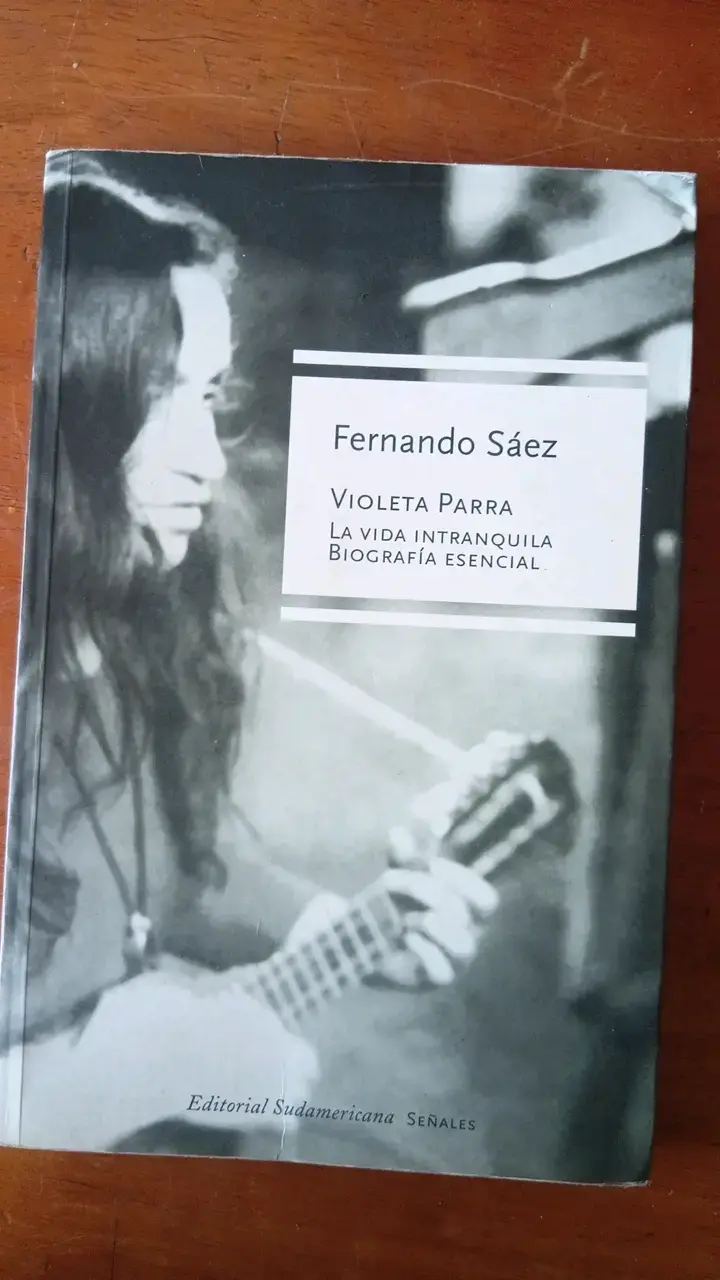 Libro 'Violeta Parra: La Vida Intranquila' de Fernando Sáez - 1