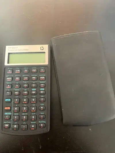 Calculadora financiera HP 10bII+ con funda - miniatura 1