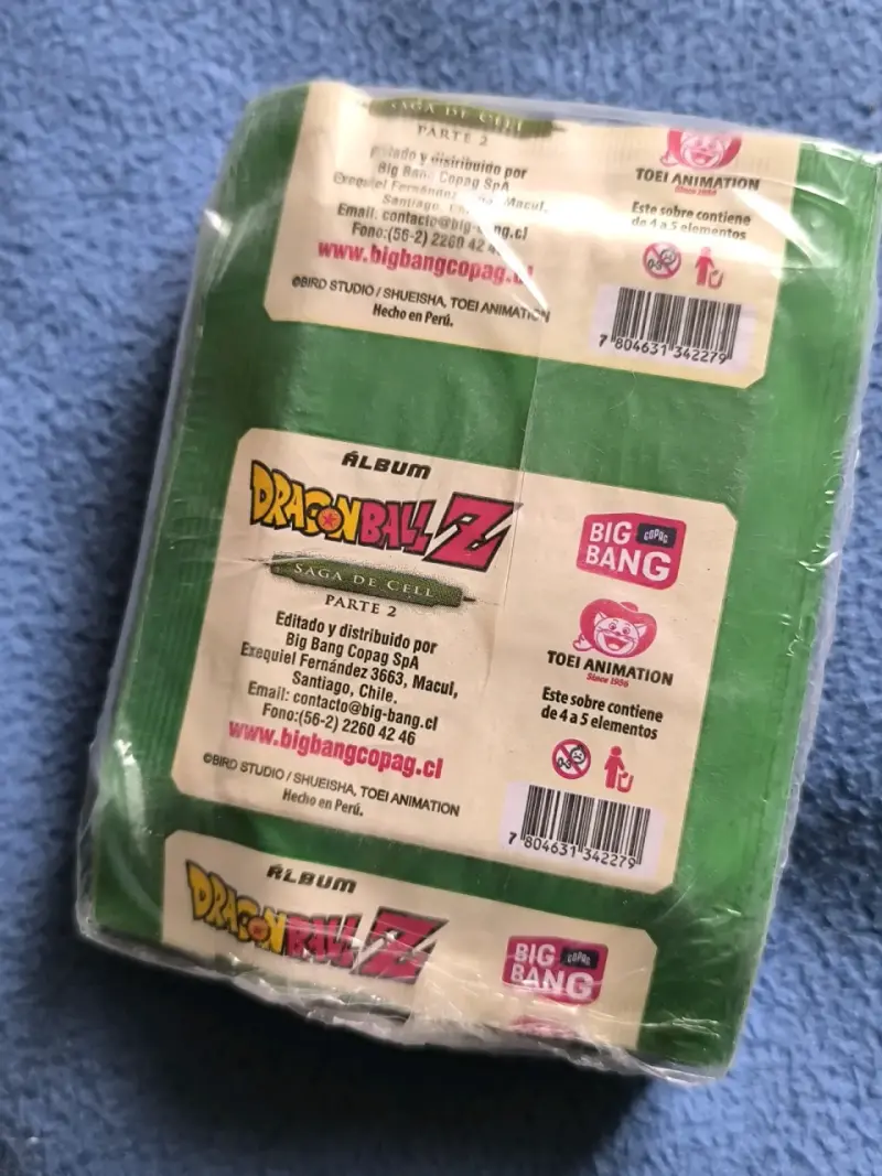 Pack 25 Sobres Dragon Ball Z4 Saga de Cell Parte 2 - 2