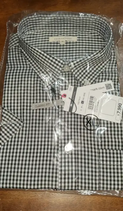 Camisa a cuadros Fashion Park XL para hombre - miniatura 1