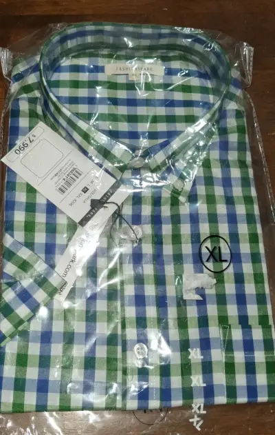 Camisa a cuadros Fashion Park XL para hombre - miniatura 2